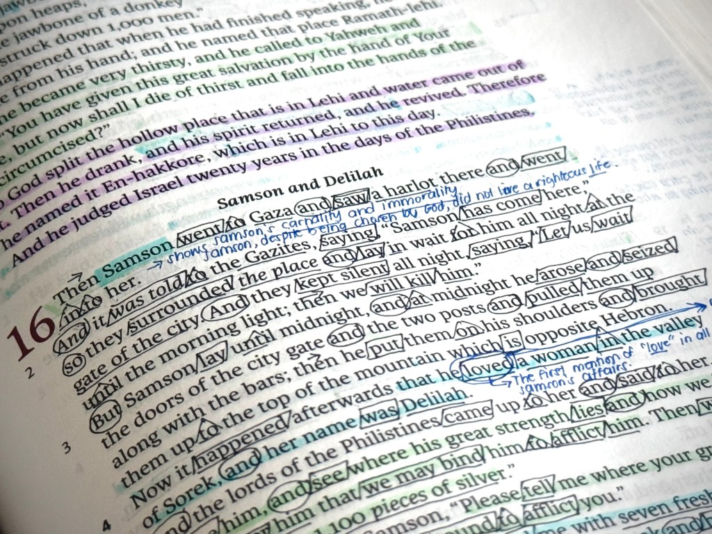 Judges: Samson – Chosen Yet Unfaithful